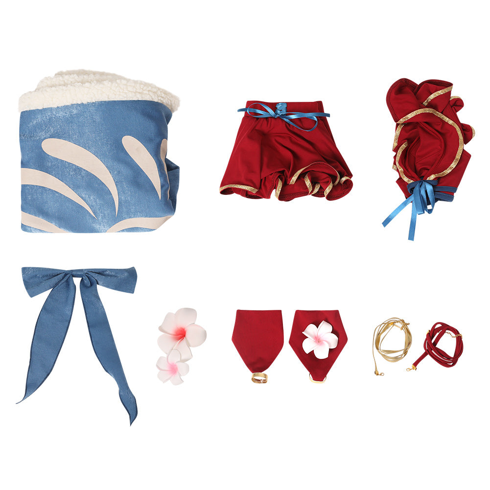 Fire Emblem Micaiah  Bikini Top Skirt Swimsuit Outfits Halloween Carnival Suit Cosplay Costume