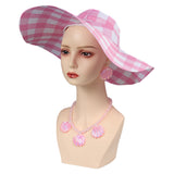 Movie 2023 Barbie Margot Robbie Kids Girls Cosplay Hat Cap Halloween Cosplay Accessories