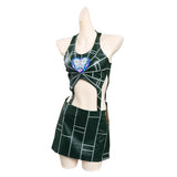 JoJo‘s Bizarre Adventure Stone Ocean Jolyne Cujoh Halloween Carnival Suit Cosplay Costume Skirt Outfits