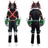 My Hero Academia S5 Bakugou Katsuki Halloween Carnival Suit Cosplay Costume Battle Outfits