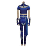 Mortal Kombat MK Kitana Outfits Cosplay Costume Halloween Carnival Party Suit