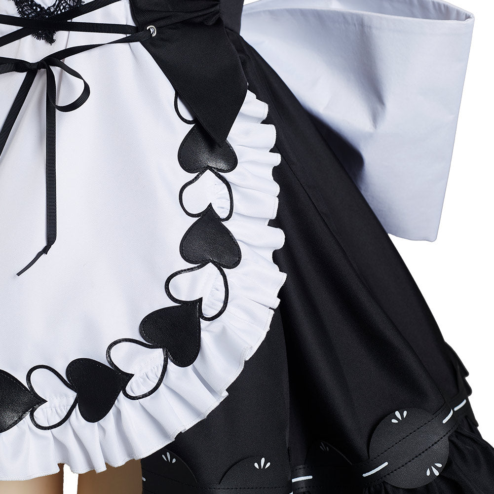 Azur Lane - IJN Noshiro Halloween Carnival Suit Cosplay Costume Maid Dress Outfits