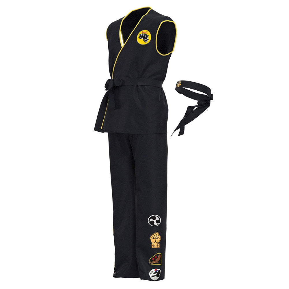 Cobra Kai Halloween Carnival Suit Cosplay Costume Top Pants Outfits