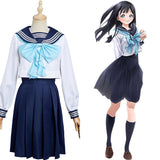 Akebi‘s Sailor Uniform - Komichi Akebi Halloween Carnival Suit Cosplay Costume School Uniform Skirt Outfits Outfits