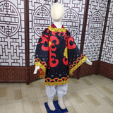 Demon Slayer Kamado Tanjuurou Halloween Carnival Costume Cosplay Costume Kids Kimono Outfits