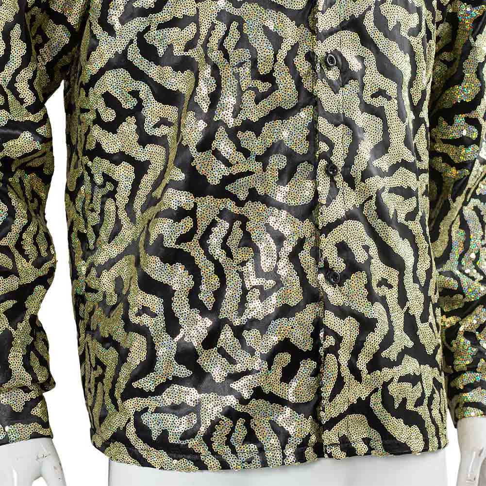 Tiger Print Long Sleeve Shirt, Tiger King