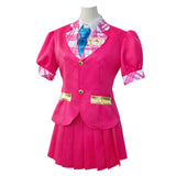 2023 Barbie Movie Sophia Pink Uniform Outfits Halloween Carnival Cosplay Costume