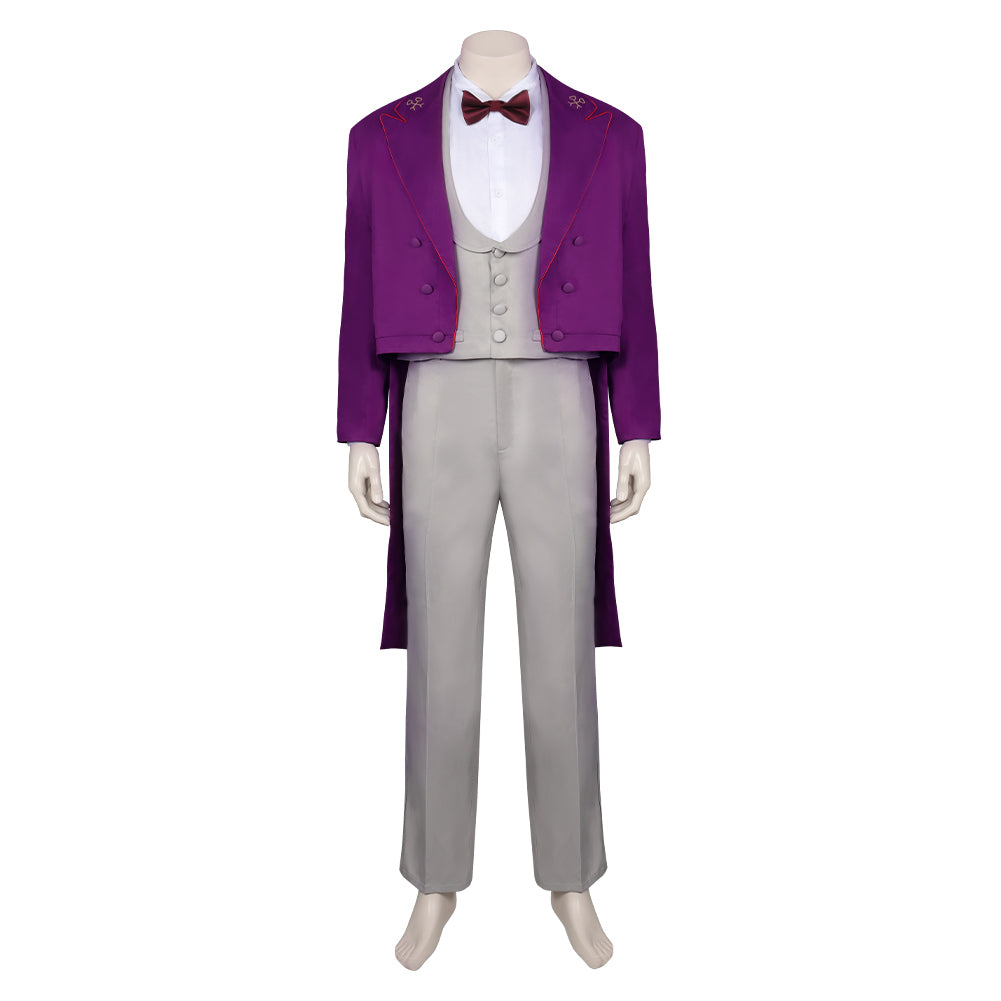 Movie The Grand Budapest Hotel  M. Gustave Outfits Halloween Carnival Cosplay Costume