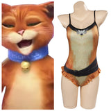 Puss in Boots: The Last Wish Cosplay Costume JUmpsuit Swimwear Outfits Halloween Carnival Party Suit