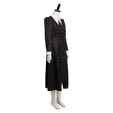Wednesday (2022) The Addams Family Cosplay Costume Outfits Halloween Carnival Suit
