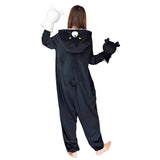 Kuma Kuma Kuma Bear Yuna Halloween Carnival Suit Cosplay Costume Pajamas Onesies One-piece Double-sided Sleepwear Pajamas