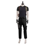 Resident Evil 4 Remake Leon S.Kennedy Halloween Carnival Party Disguise Suit Cosplay Costume