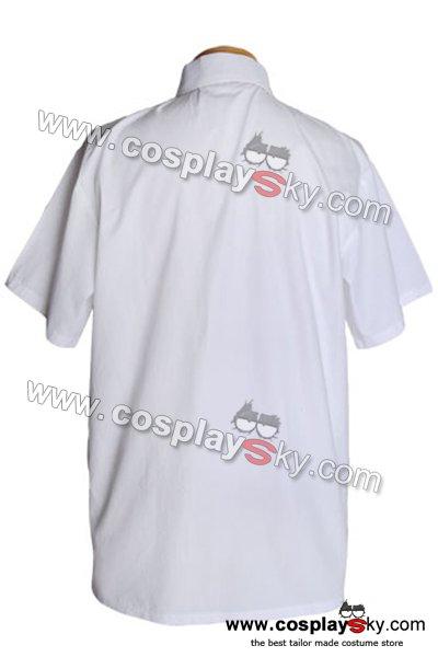 Clannad Cosplay Costume School Boy Uniform Shirt + Tie