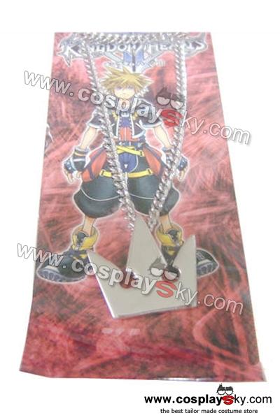 Kingdom Hearts Sora's Crown & Roxas's Cross Necklaces [Free Shipping]