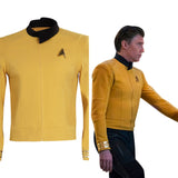 Star Trek: Strange New Worlds 2022 Christopher Pike Halloween Carnival Suit Cosplay Costume Outfit