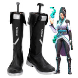 Game Valorant Sage Boots Halloween Costumes Accessory Cosplay Shoes Custom Made