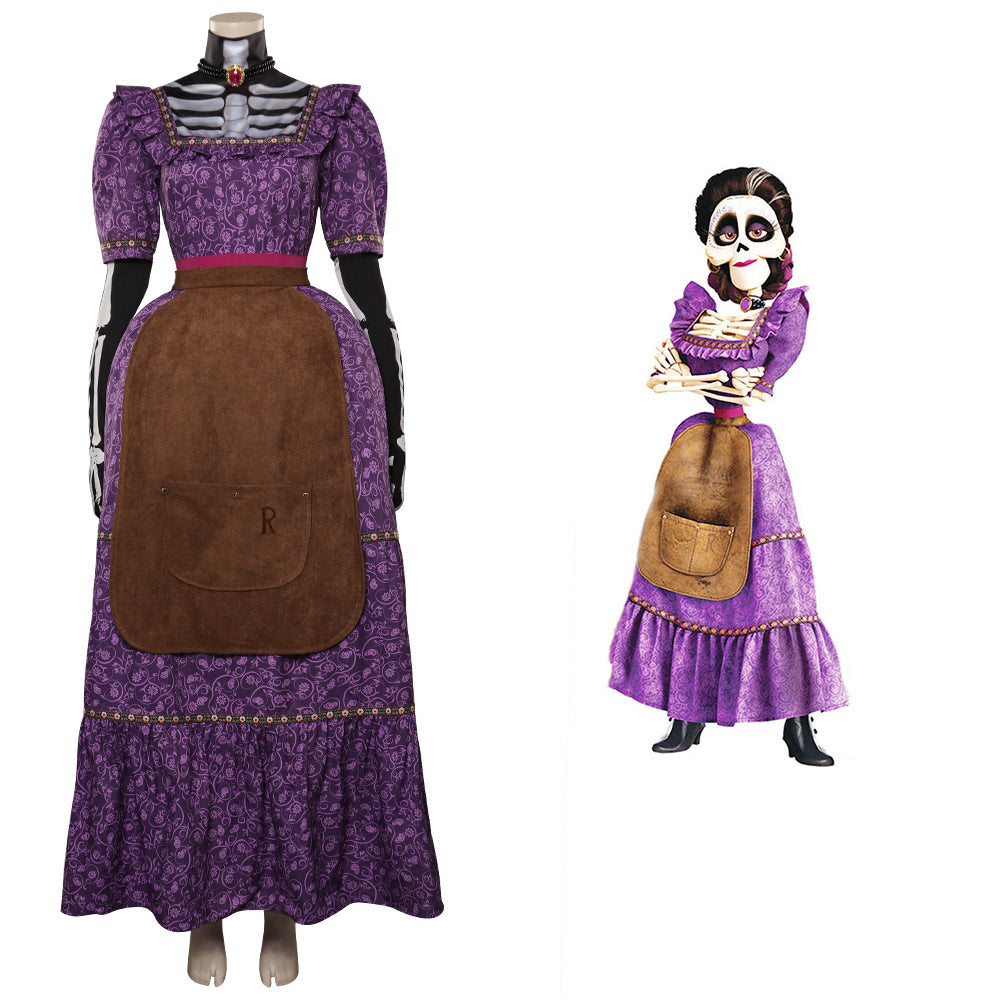 CoCo Imelda Cosplay Costume Dress Outfits Halloween Carnival Suit ...