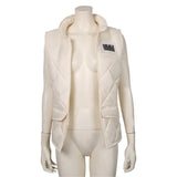 Leia Organa Solo Halloween Carnival Suit Cosplay Costume Jumpsuit Vest Outfits