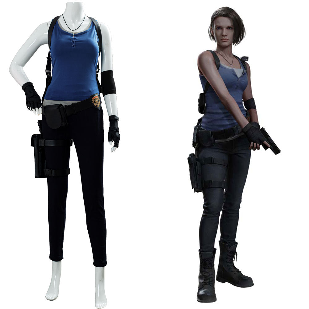 Jill Valentine Resident Evil 3: Remake Cosplay Costume – TrendsinCosplay