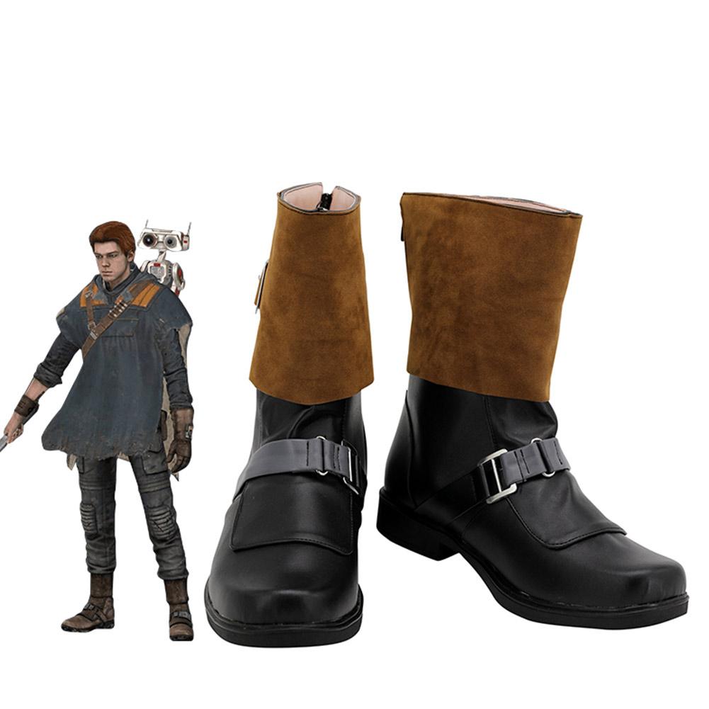 Jedi: Fallen Order Cal Kestis Boots Halloween Costumes Accessory Cosplay Shoes