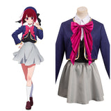 Oshi no Ko Hoshino rubii Cosplay Costume School Uniform Outfits Halloween Carnival Party Suit 