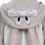 Animal Rabbit Bugs Bunny Halloween Carnival Suit Cosplay Costume Jumpsuit Sleepwear Pajams Outfits Kids Children