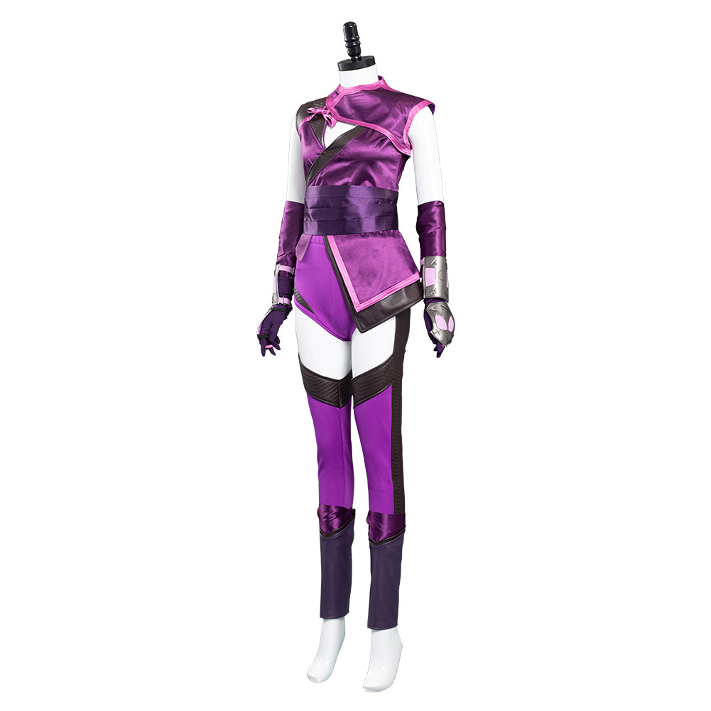 Mortal Kombat 11 Halloween Carnival Suit Mileena Cosplay Costume ...