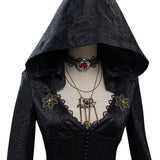 Resident Evil Village Lady Dimitrescu's Daughter Cosplay Costume Vampire Lady Dress Outfits Halloween Carnival Suit