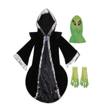 Alien Cosplay Costume Kids Children Uniform Outfits Halloween Carnival Suit