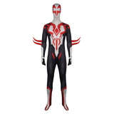 Spider-Man 2099 Miguel O'Hara Cosplay Costume Outfits Halloween Carnival Party Disguise Suit 