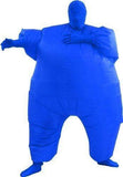Adult Size Inflatable Costume Full Body Jumpsuit Blue Version