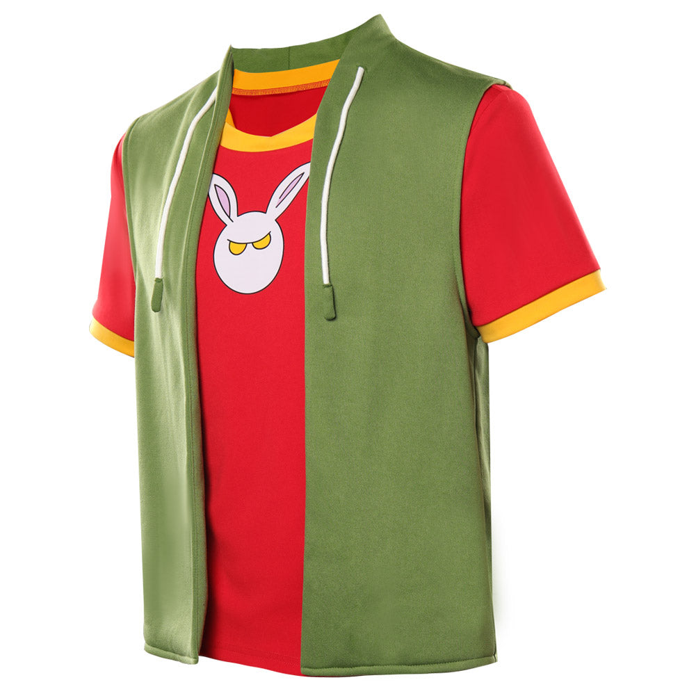 Arthur season 25-Arthur Read Halloween Carnival Suit Cosplay Costume Vest T-shirt Outfits