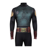 The Book of Boba Fett - Boba Fett Jumpsuit Halloween Carnival Suit Cosplay Costume Outfits