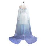Frozen 2 Queen Ahtohallan Cave Elsa Snow Flake Dress Cosplay Costume