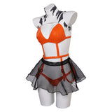 Ahsoka Tano Lingerie for Women Cosplay Costume Outfits Halloween Carnival Suit