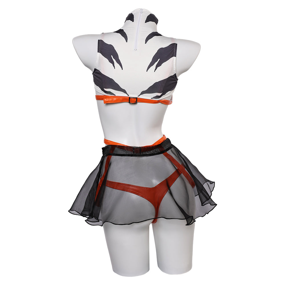 Ahsoka Tano Lingerie for Women Cosplay Costume Outfits Halloween