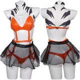 Ahsoka Tano Lingerie for Women Cosplay Costume Outfits Halloween Carnival Suit