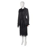 American Horror Story Season 12 Lvy Black Dress Cosplay Costume Outfits Halloween Carnival Suit