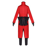 Anime Black Butler Ronald Knox Red Outfit Cosplay Costume Outfits Halloween Carnival Suit