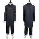 Anime Blue Lock Seishiro Nagi Black Top Pants Set Cosplay Costume Outfits Halloween Carnival Suit