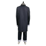 Anime Blue Lock Seishiro Nagi Black Top Pants Set Cosplay Costume Outfits Halloween Carnival Suit