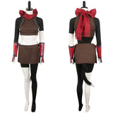 Anime Delicious in Dungeon Izutsumi Women Brown Outfit Cosplay Costume Outfits Halloween Carnival Suit