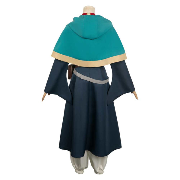 Anime Delicious in Dungeon Marcille Women Dress Outfit Cosplay Costume ...