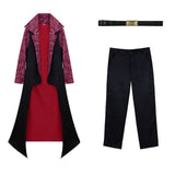 Anime Dracule Mihawk Cosplay Costume Outfits Halloween Carnival Suit One Piece