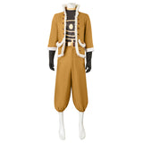 Anime Hawks Brown Top Pant Set Cosplay Costume Outfits Halloween Carnival Suit