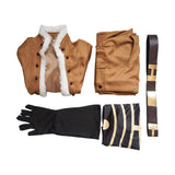 Anime Hawks Brown Top Pant Set Cosplay Costume Outfits Halloween Carnival Suit