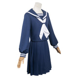 Anime Hibike! Euphonium Mayu Kuroe Women Blue Dress Cosplay Costume Outfits Halloween Carnival Suit