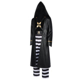 Anime JoJo's Bizarre Adventure Risotto Nero Black Suit Cosplay Costume Outfits Halloween Carnival Suit