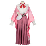 Anime Kamado Nezuko Women Kimono Cosplay Costume Halloween Party Carnival Suit