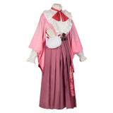 Anime Kamado Nezuko Women Kimono Cosplay Costume Halloween Party Carnival Suit